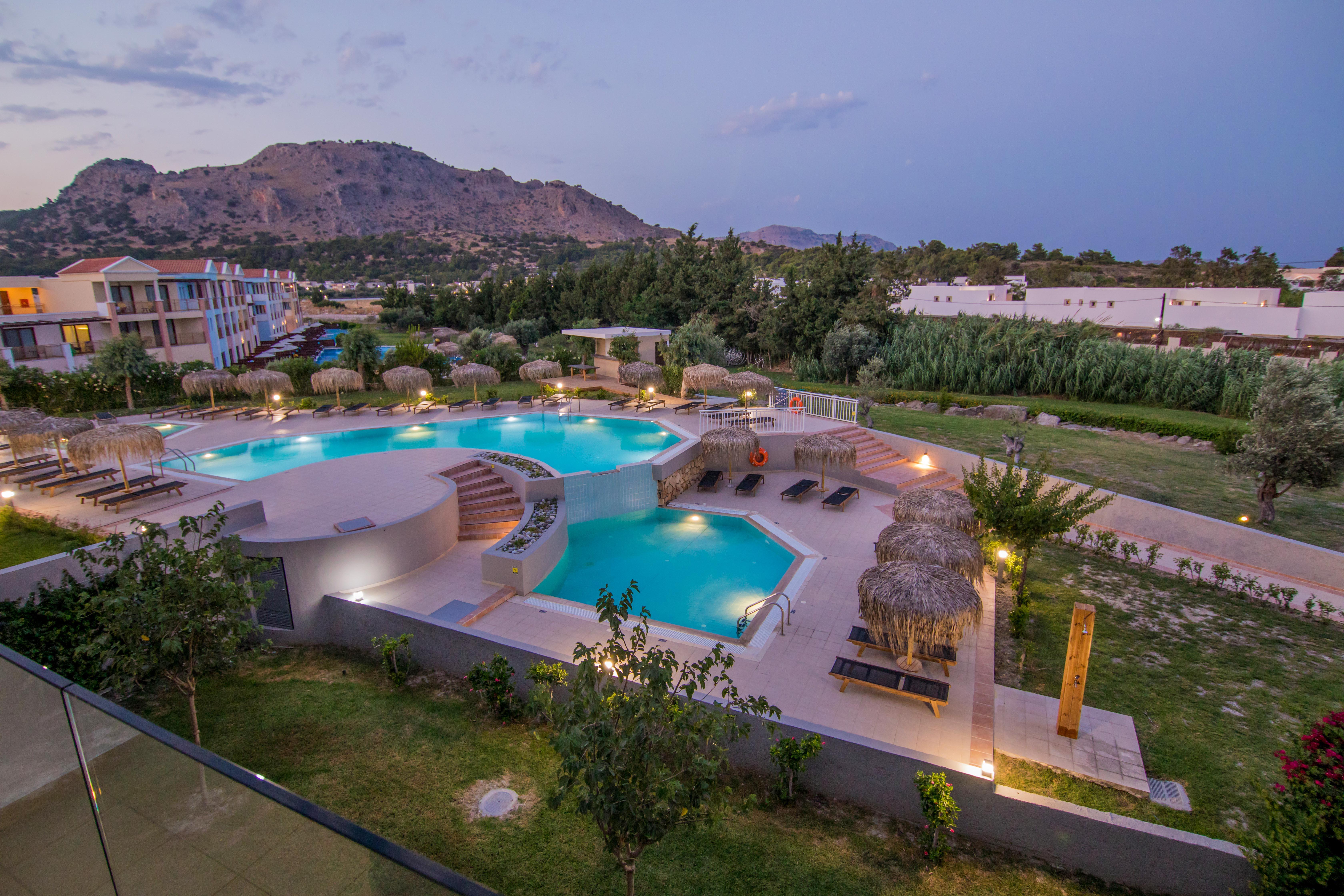 Lindos Breeze Beach Hotel 키오타리 외부 사진